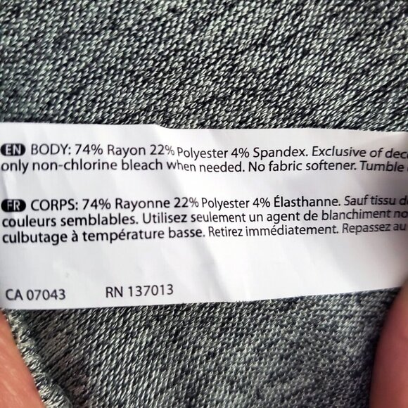 Marika NWT Soft Long Open Cardigan Tie Waist Yoga Wrap Heather Seafoam Green L - Picture 10 of 15